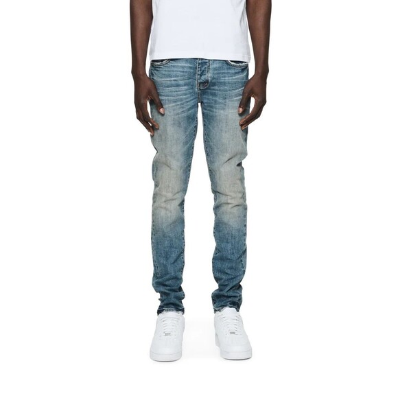 PURPLE BRAND Jeans Mens Size 36 Blue Medium Wash Slim Straight P005 $275